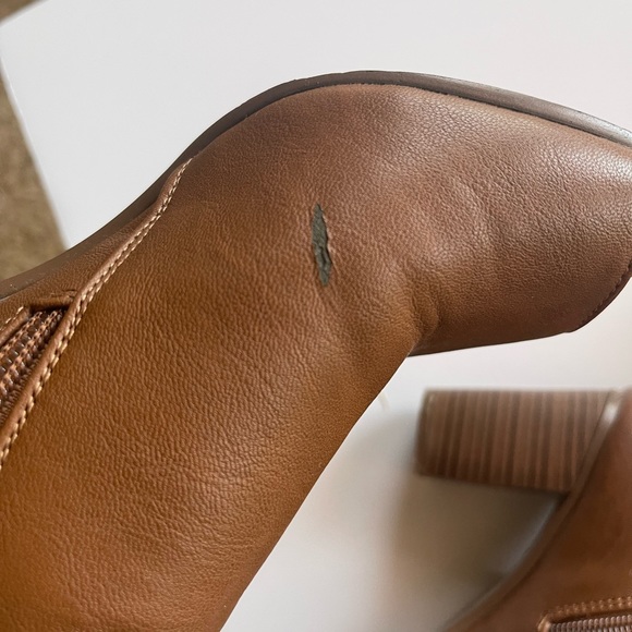 Open toe booties size 6,5 - Picture 10 of 11